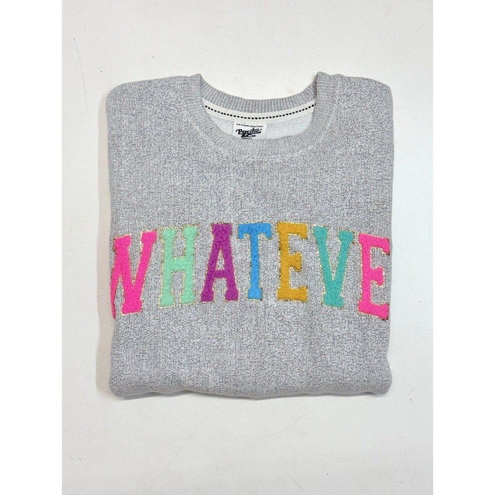 Pacific & Co Women's Sweater Whatever Size Small Gray